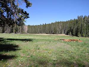 San Pedro View from campsite 2